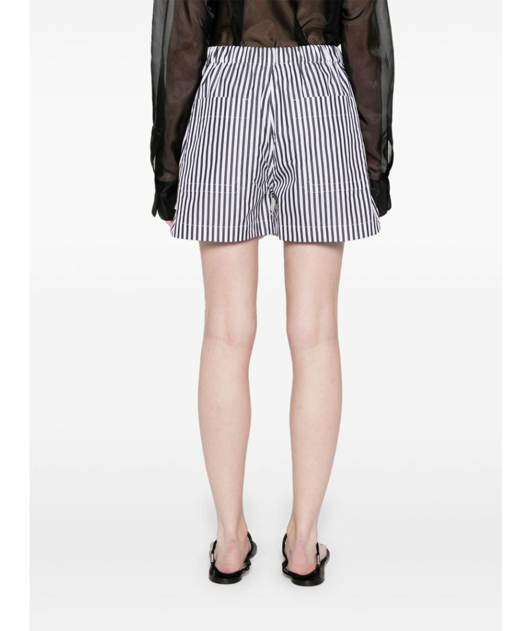 SPORTMAX Темно-синие хлопковые шорты, фото 2