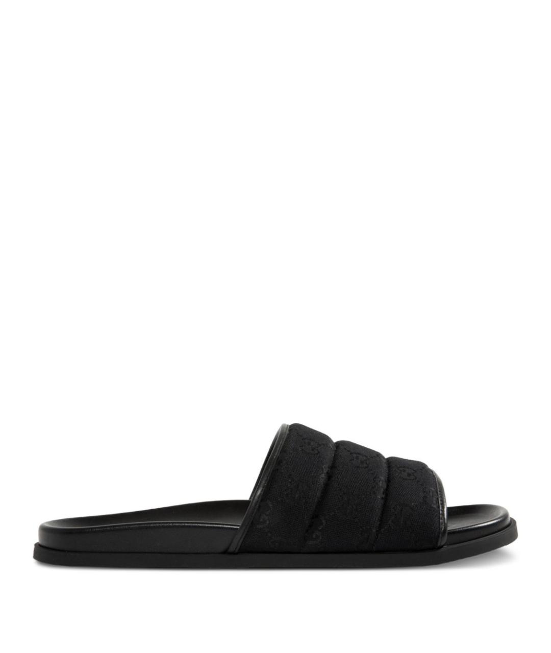 GUCCI Черные сандалии, фото 1