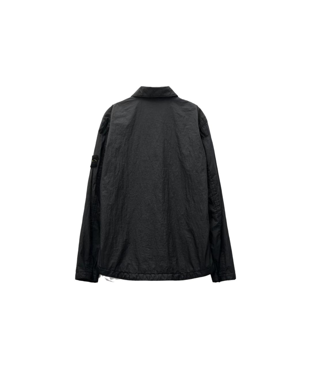 STONE ISLAND Черная куртка, фото 2