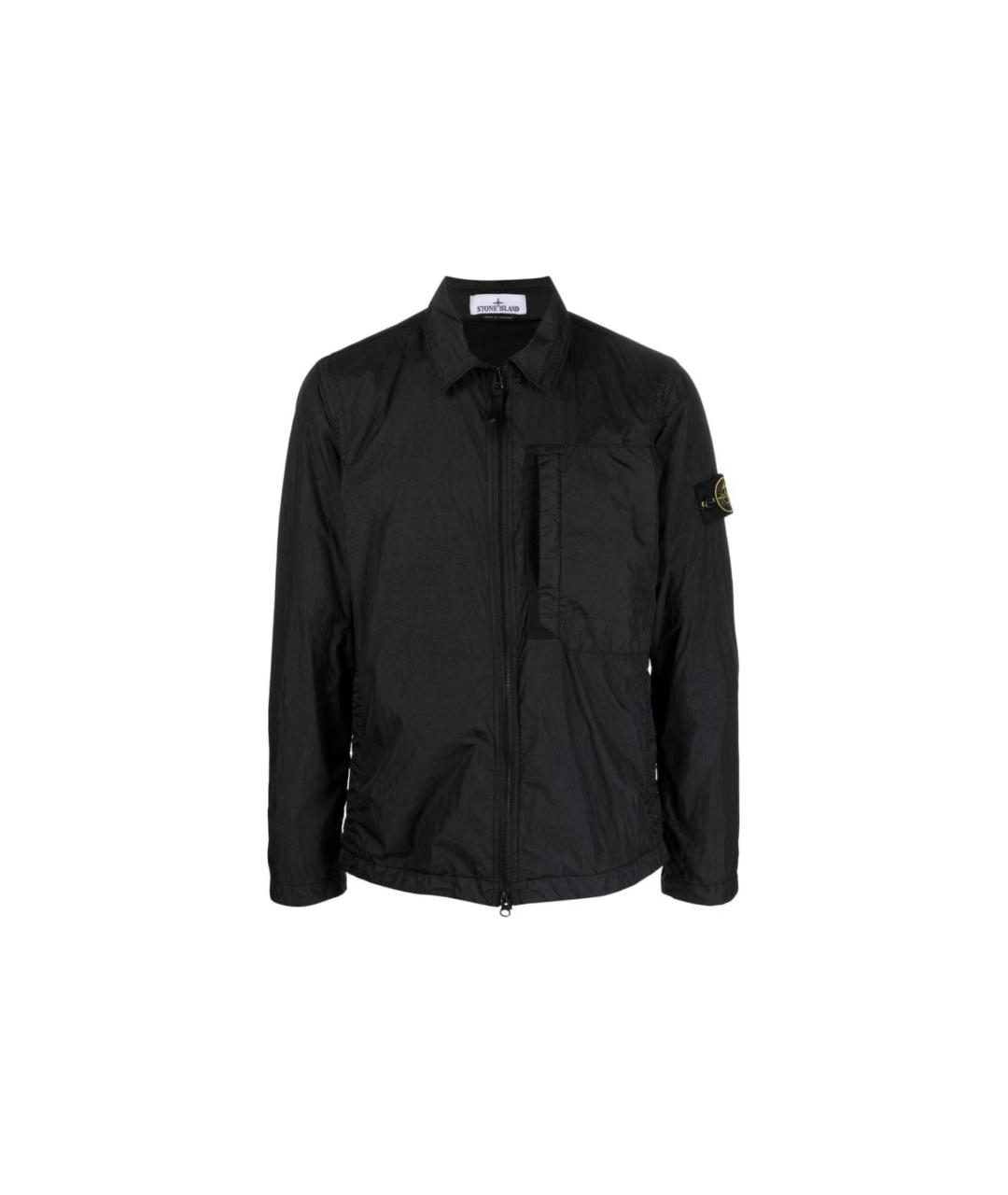 STONE ISLAND Черная куртка, фото 1