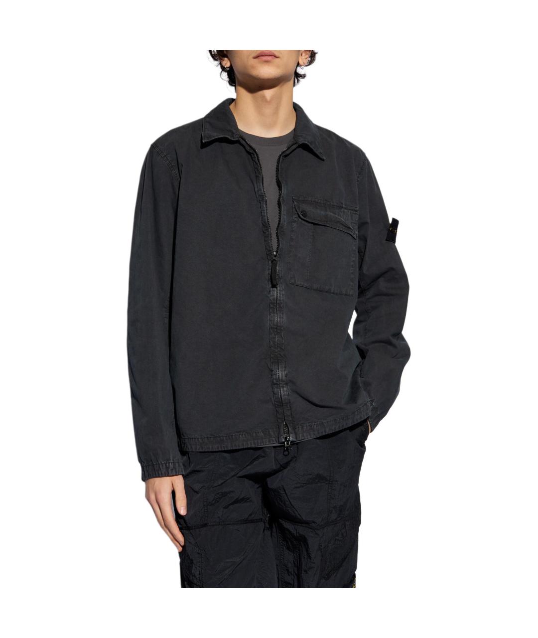 STONE ISLAND Серая куртка, фото 4