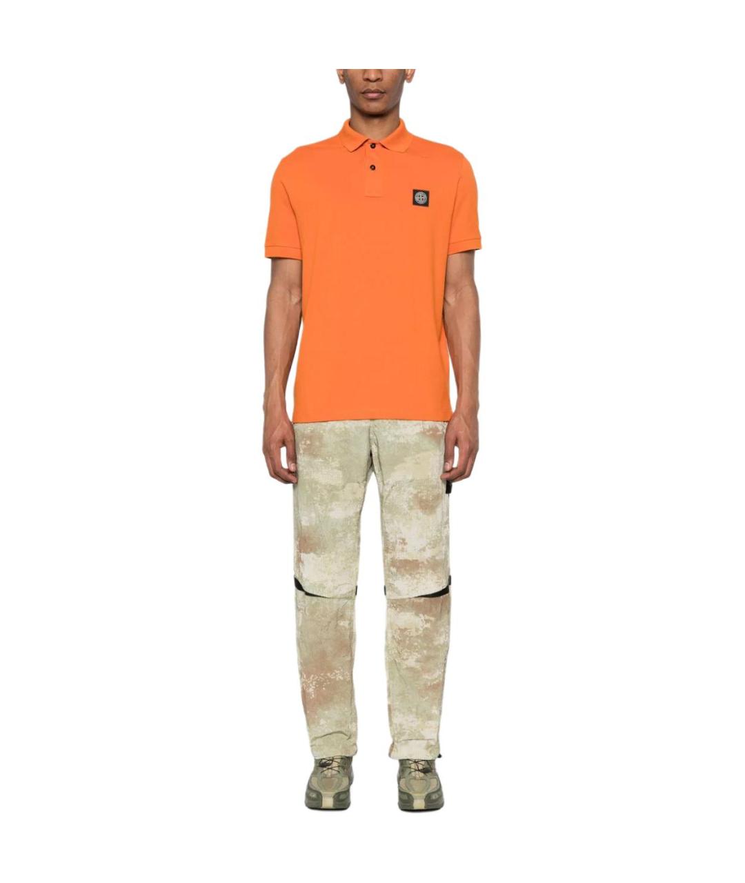 STONE ISLAND Мульти полиамидовые повседневные брюки, фото 3