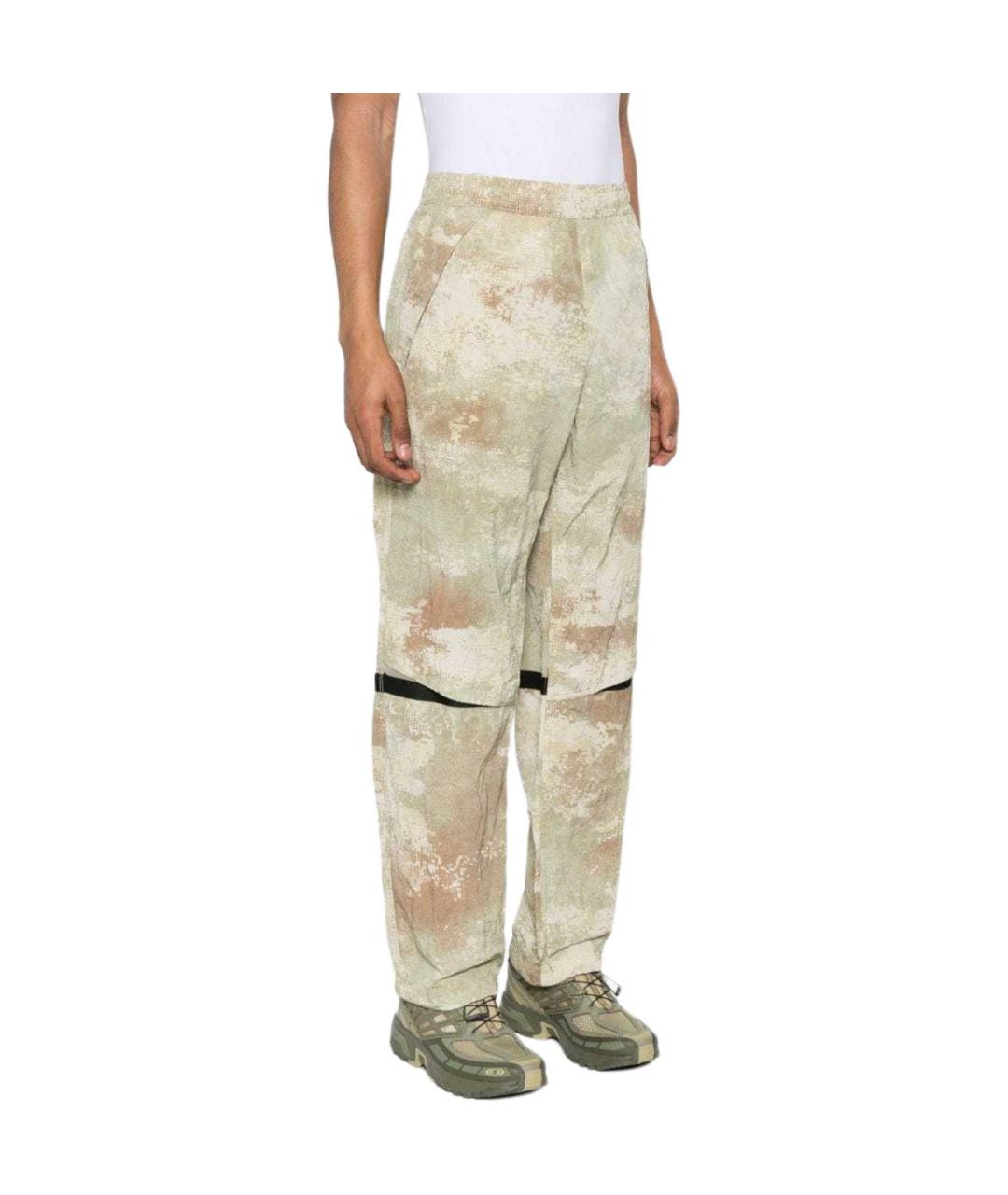 STONE ISLAND Мульти полиамидовые повседневные брюки, фото 5