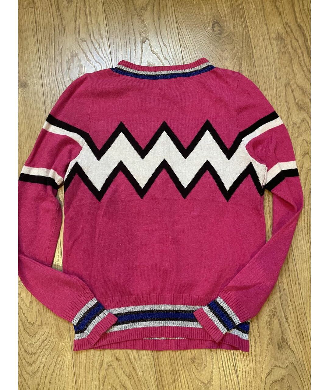 PINKO Розовый шерстяной джемпер / свитер, фото 2