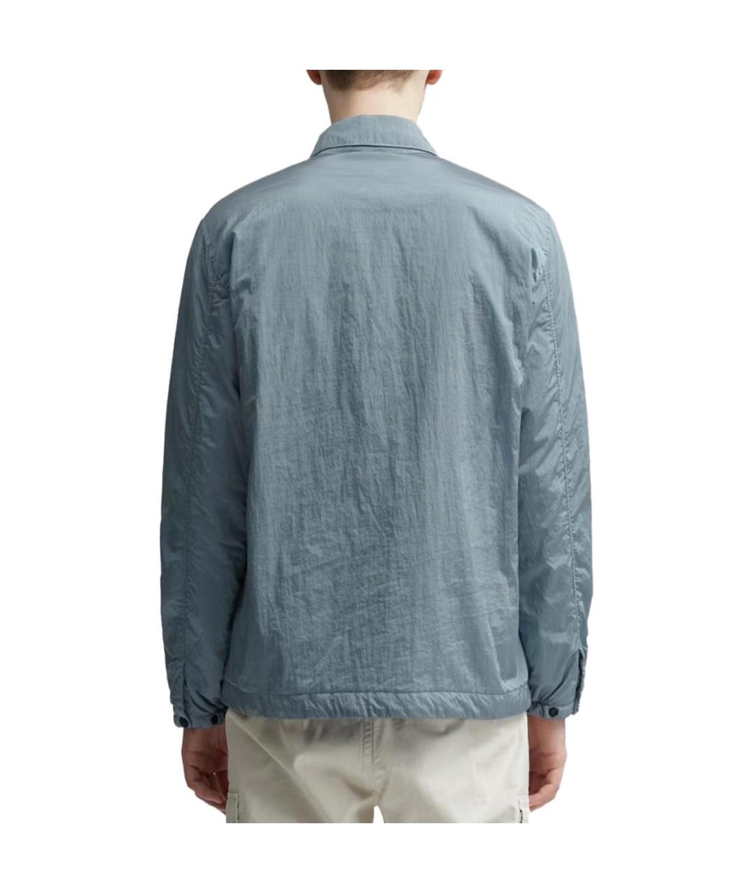 STONE ISLAND Голубая куртка, фото 4