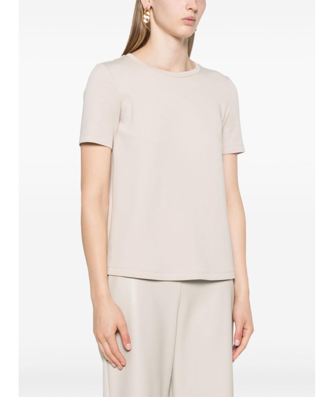 'S MAX MARA Бежевая футболка, фото 3