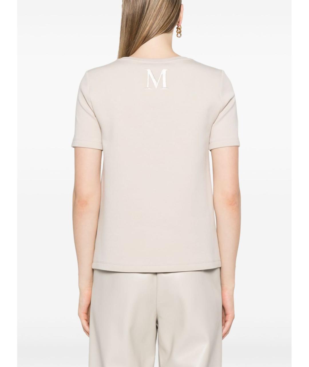 'S MAX MARA Бежевая футболка, фото 2