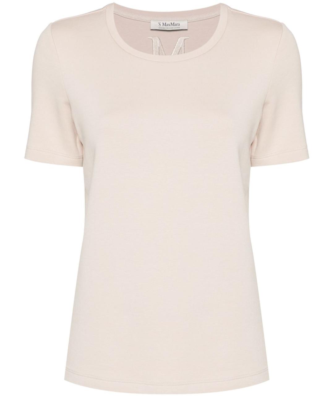 'S MAX MARA Бежевая футболка, фото 1