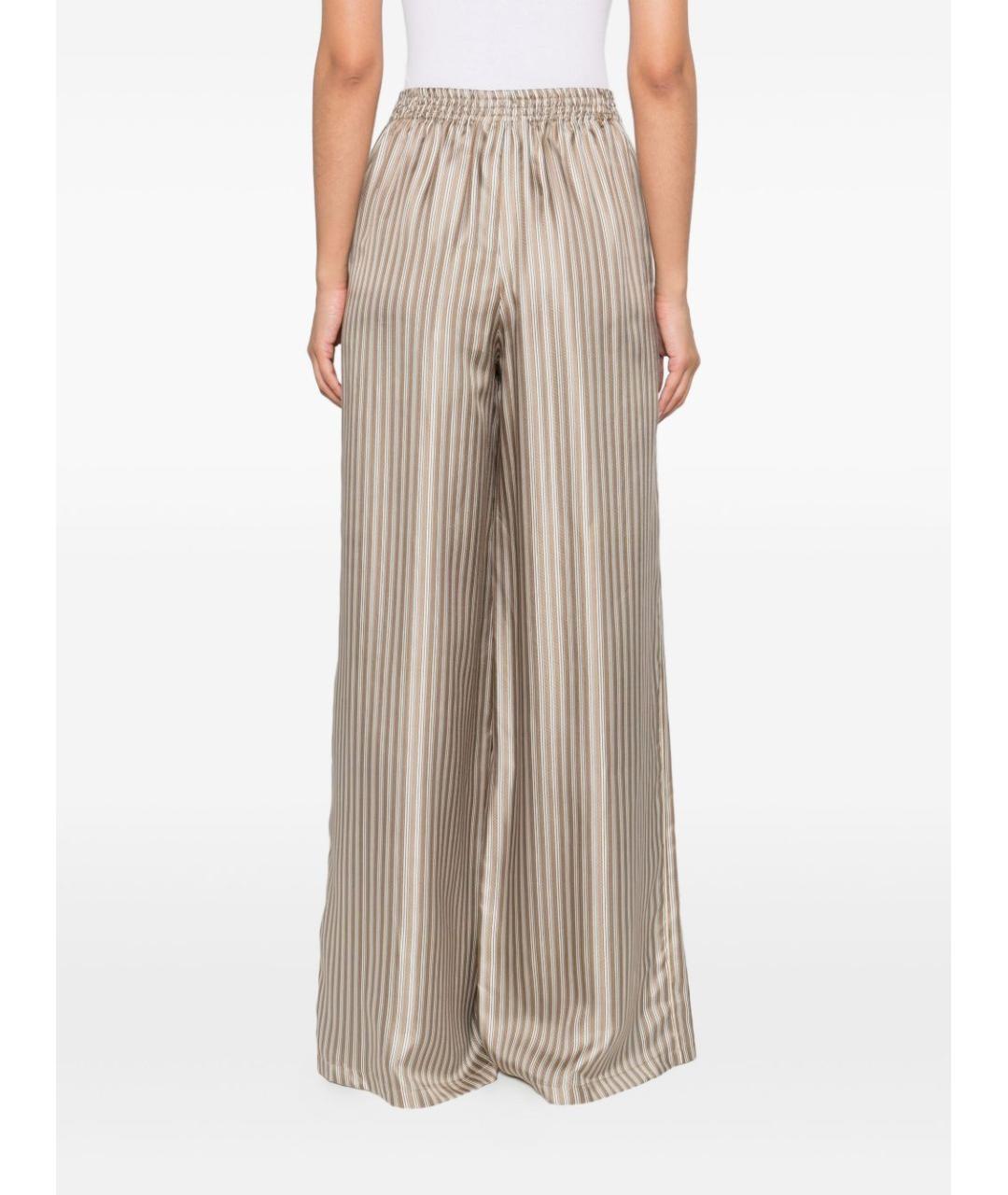 MAX MARA Бежевые прямые брюки, фото 5