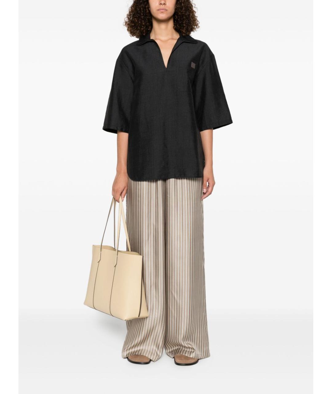 MAX MARA Бежевые прямые брюки, фото 2