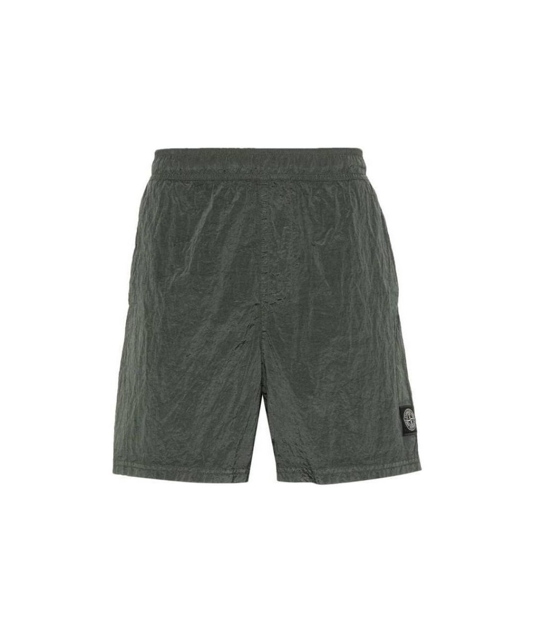 STONE ISLAND Серые шорты, фото 1