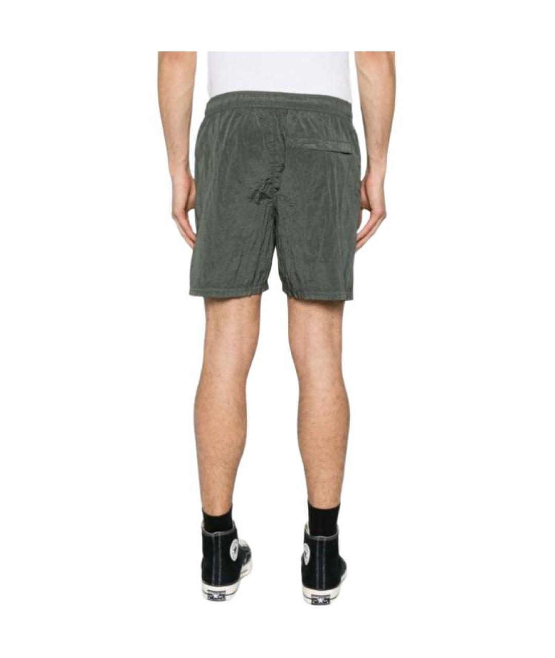 STONE ISLAND Серые шорты, фото 4