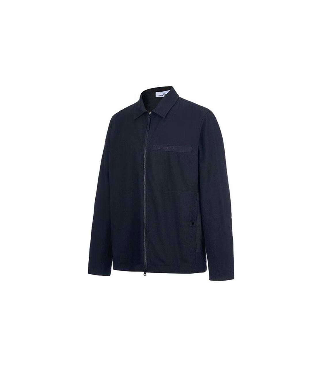 STONE ISLAND Черная куртка, фото 3