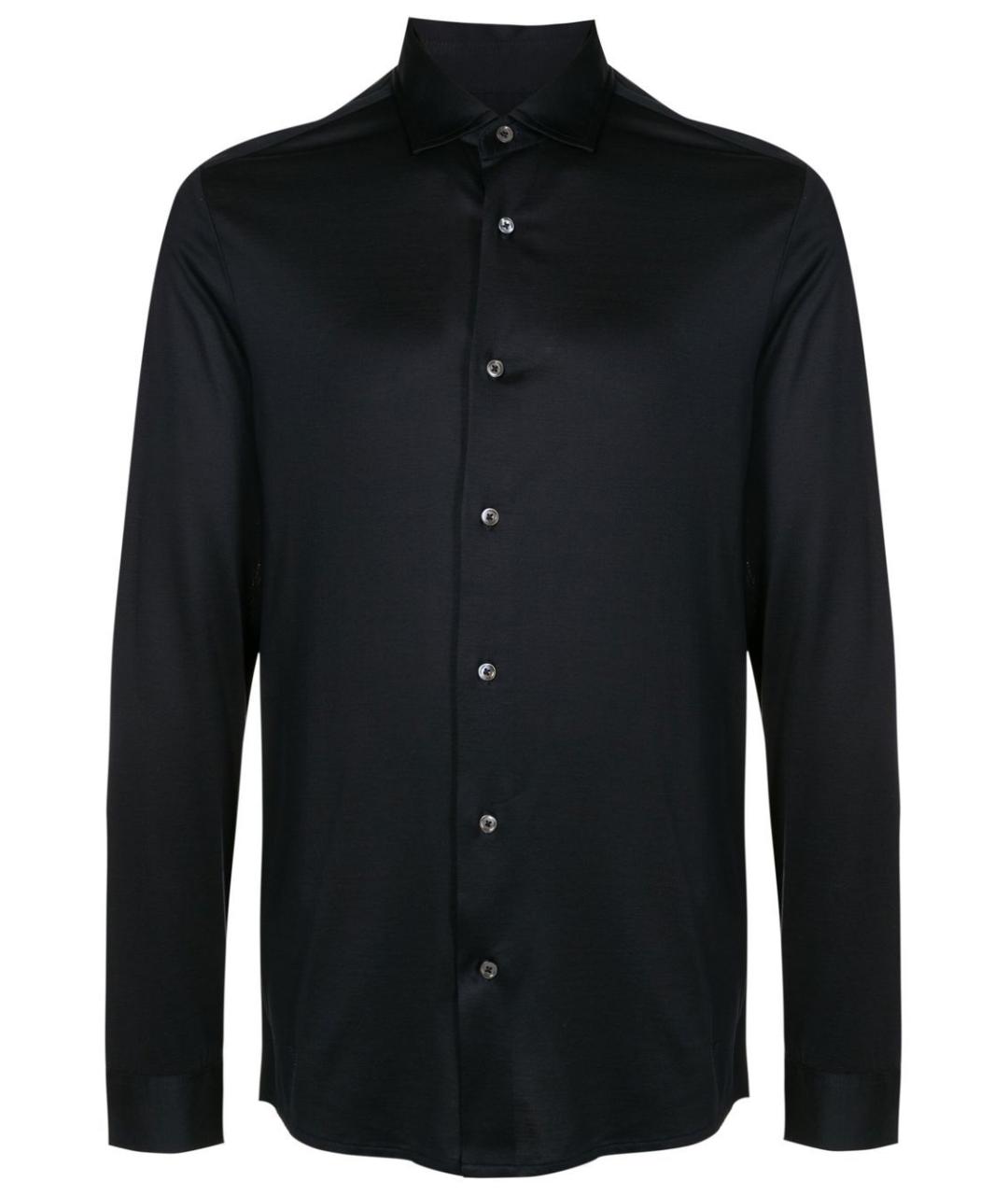 EMPORIO ARMANI Синяя кэжуал рубашка, фото 1