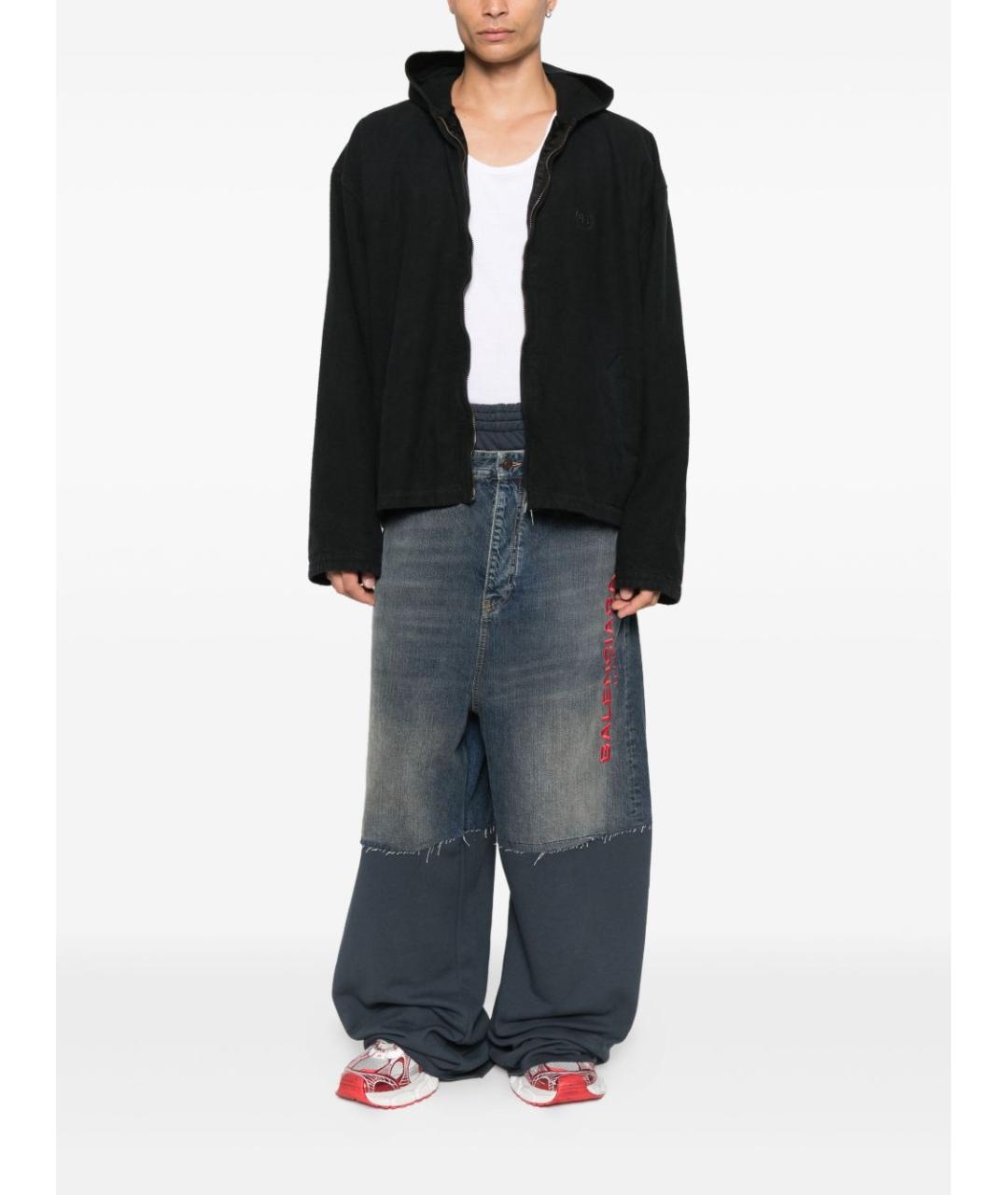 BALENCIAGA Черная куртка, фото 4