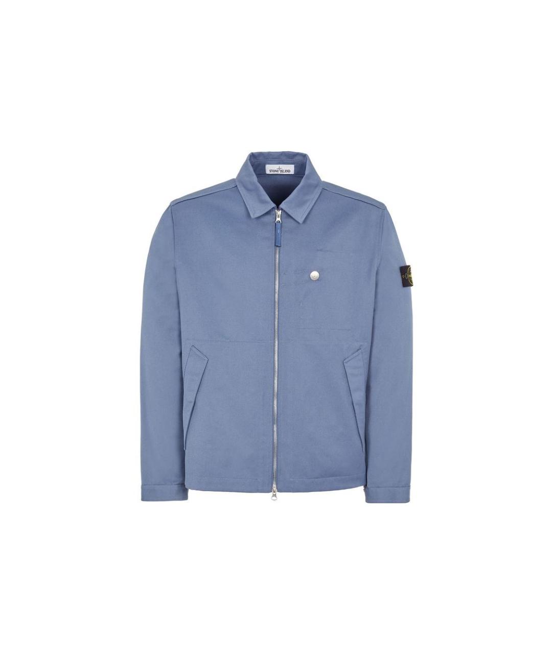 STONE ISLAND Синяя куртка, фото 1