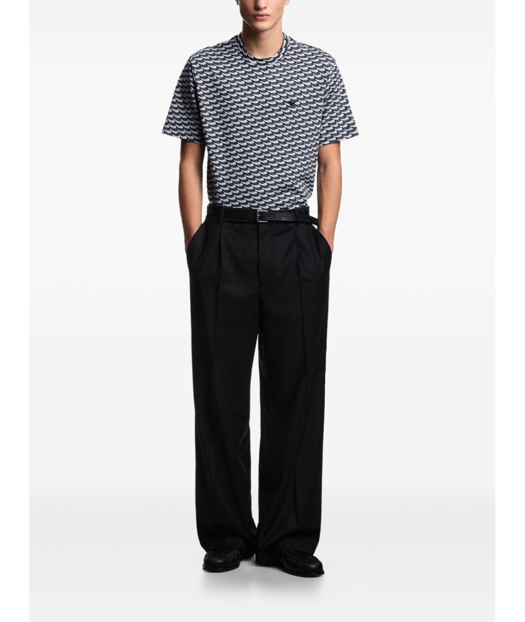 EMPORIO ARMANI Мульти хлопковая футболка, фото 2