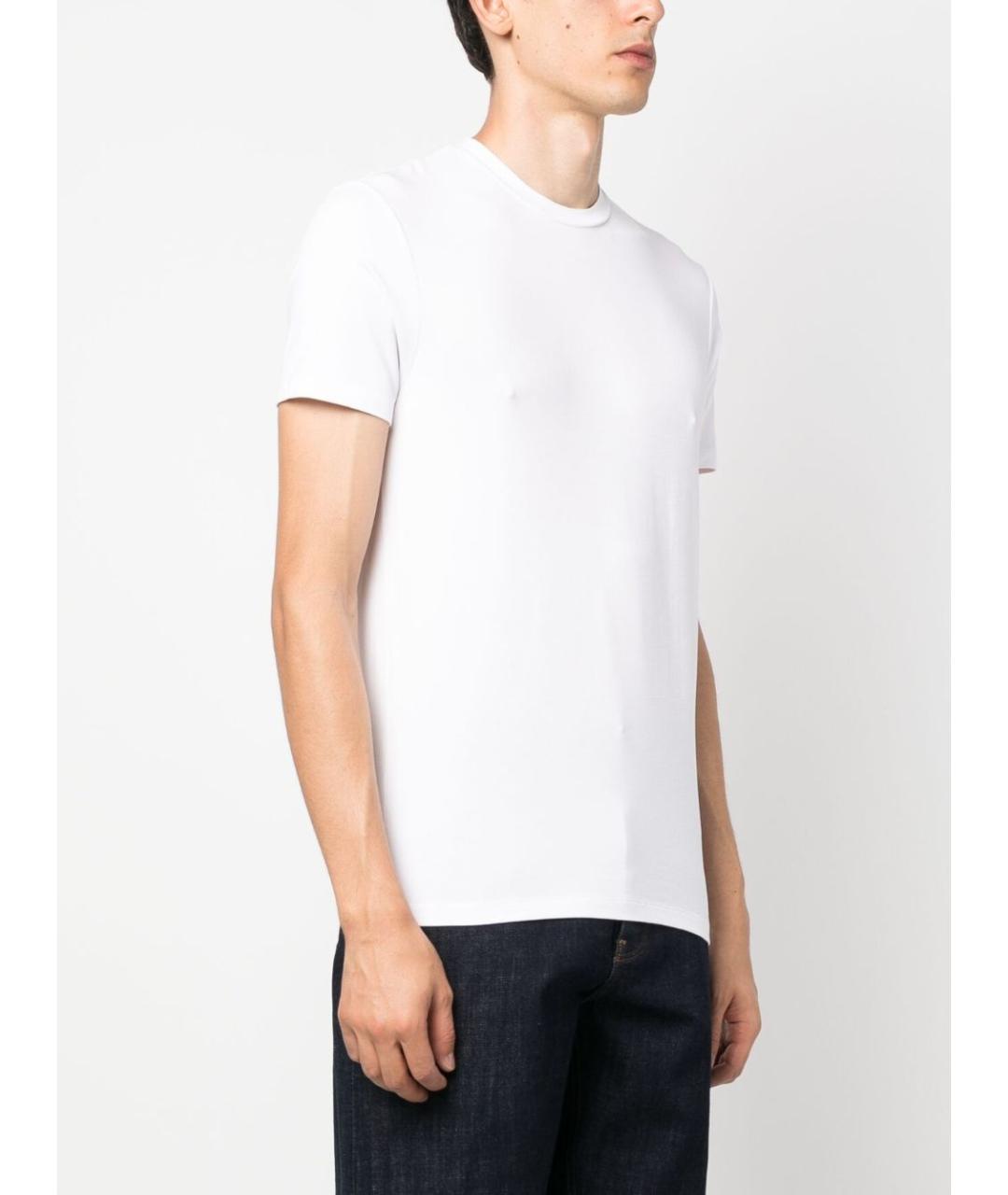 EMPORIO ARMANI Белая футболка, фото 4