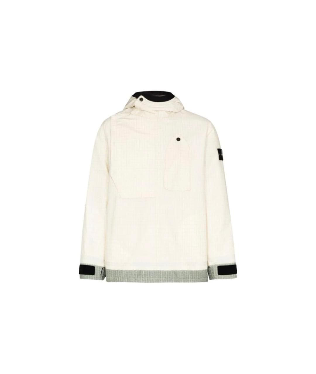 STONE ISLAND Белая куртка, фото 1