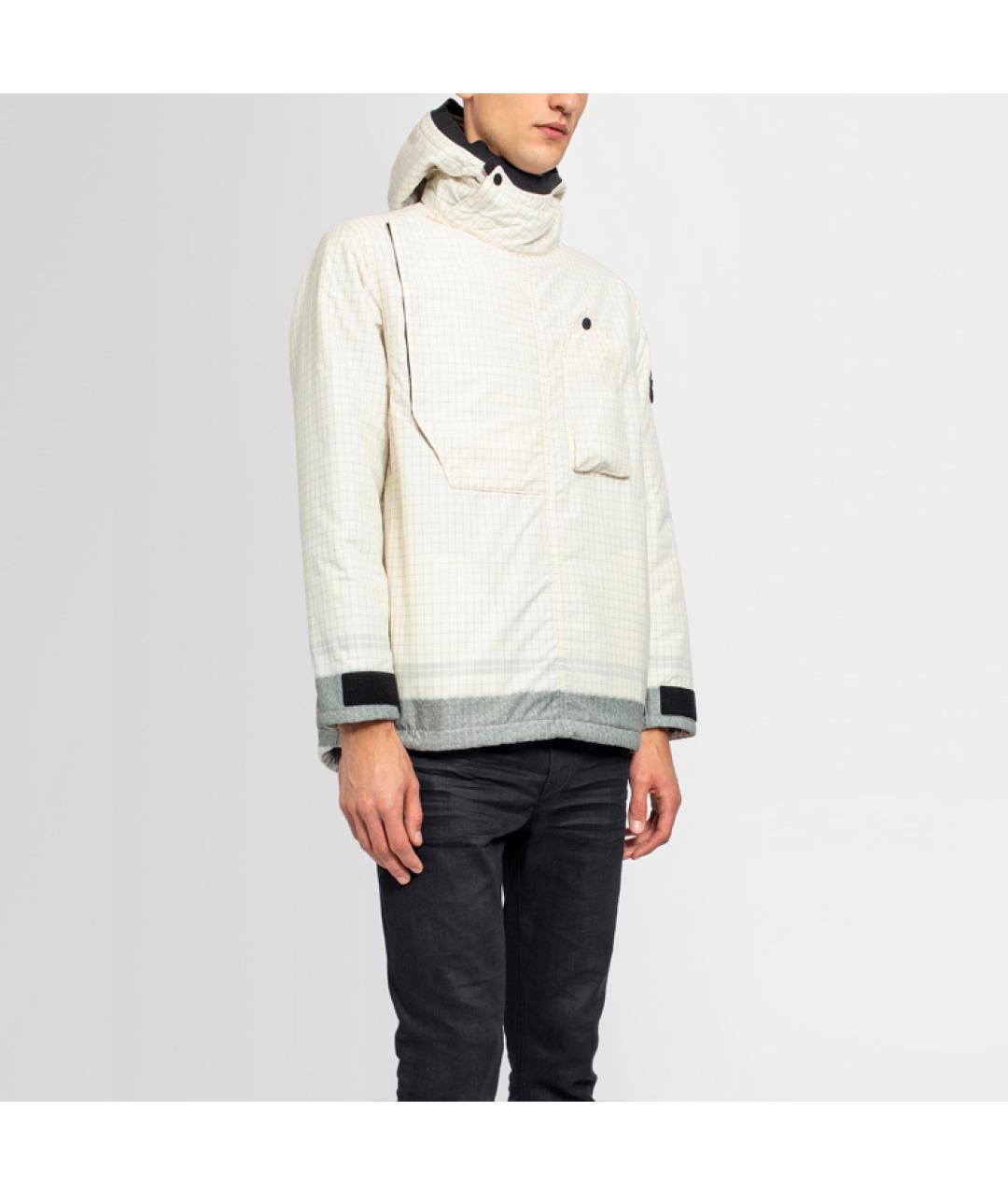 STONE ISLAND Белая куртка, фото 4