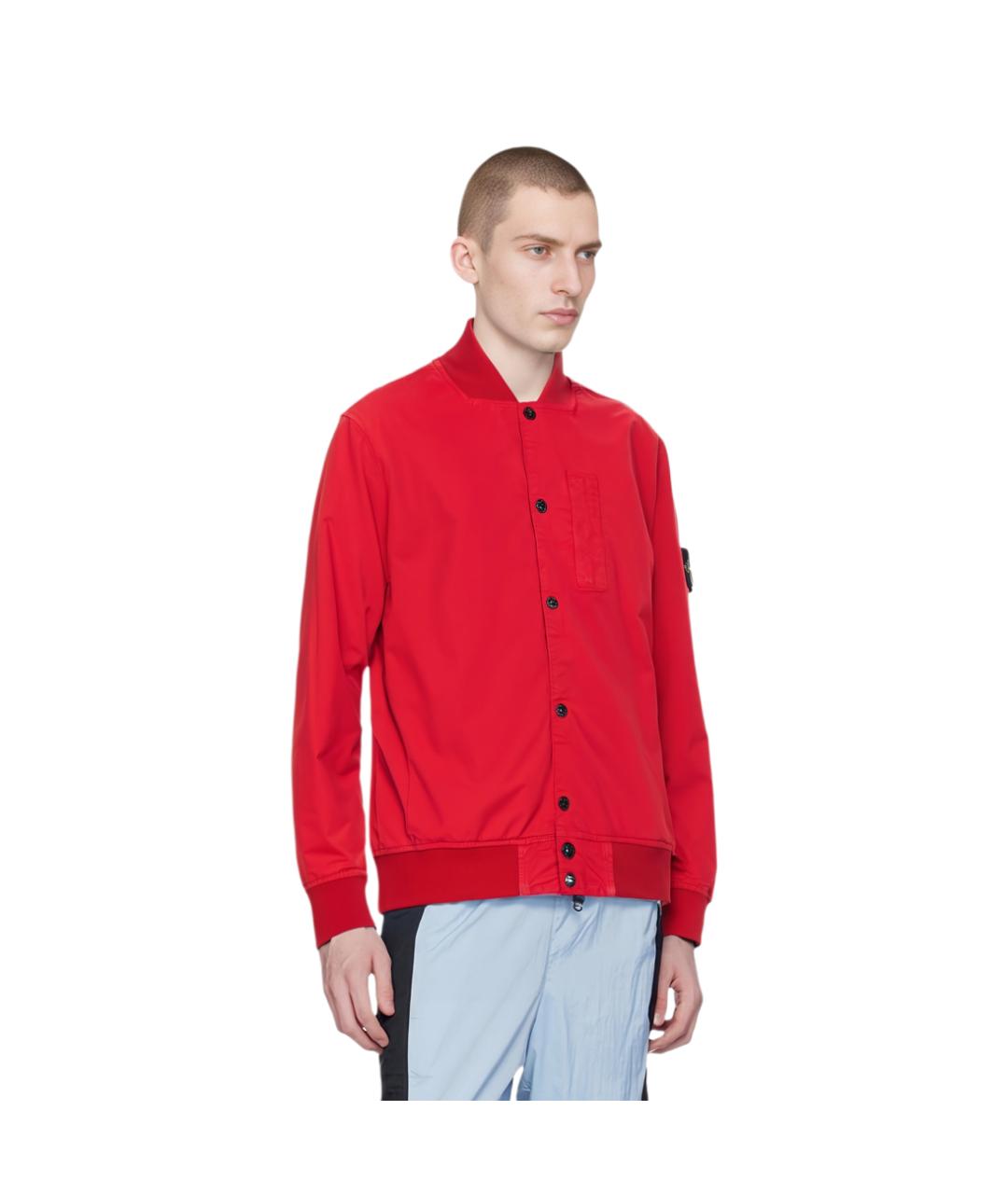 STONE ISLAND Красная куртка, фото 5