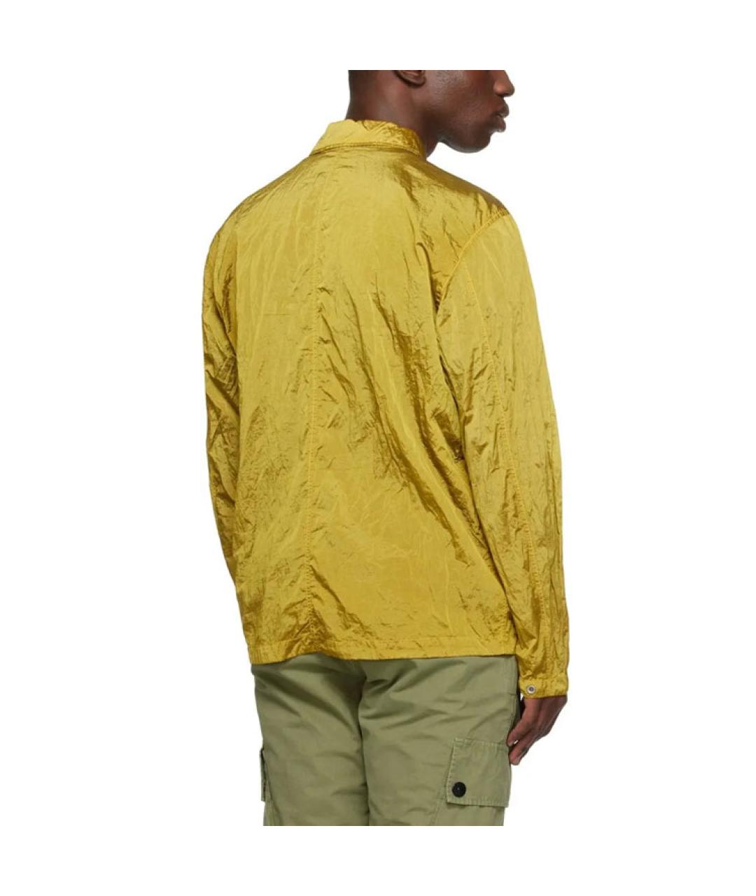 STONE ISLAND Желтая куртка, фото 5