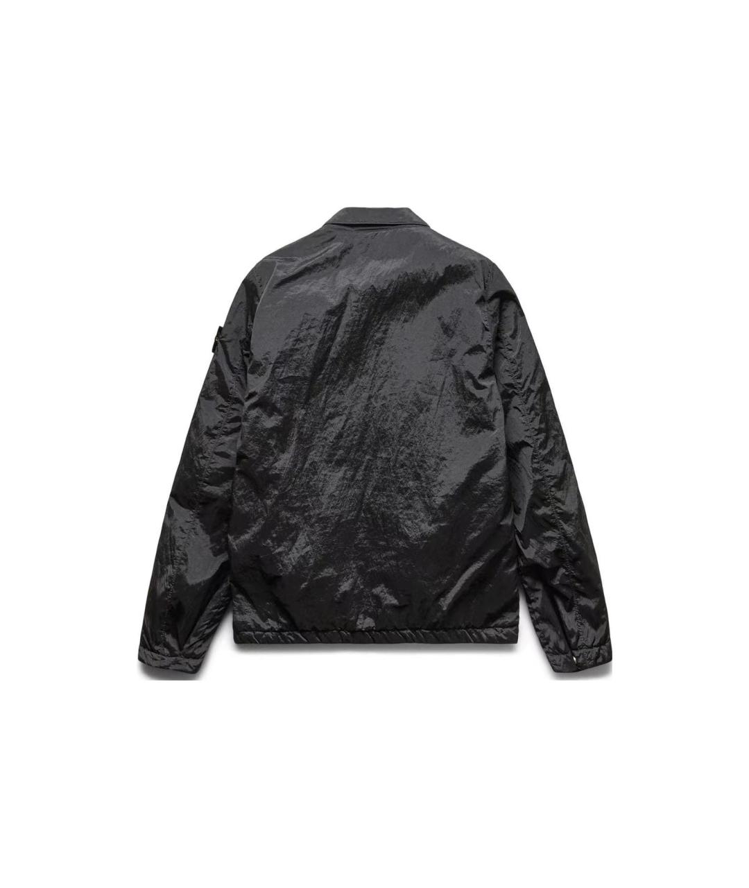 STONE ISLAND Черная куртка, фото 2