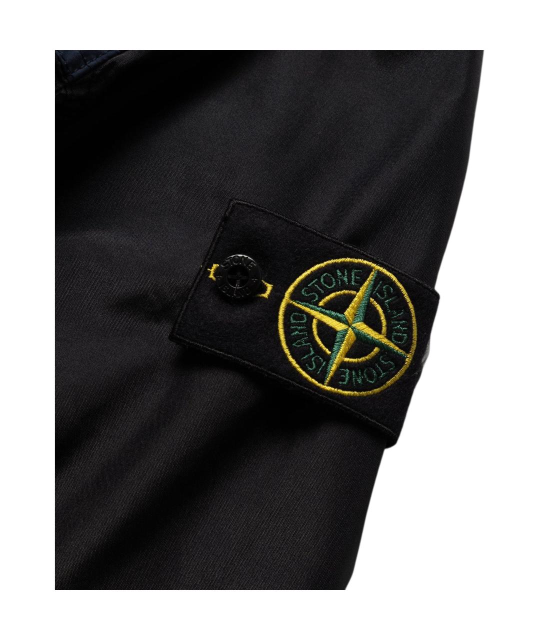 STONE ISLAND Темно-синяя куртка, фото 5