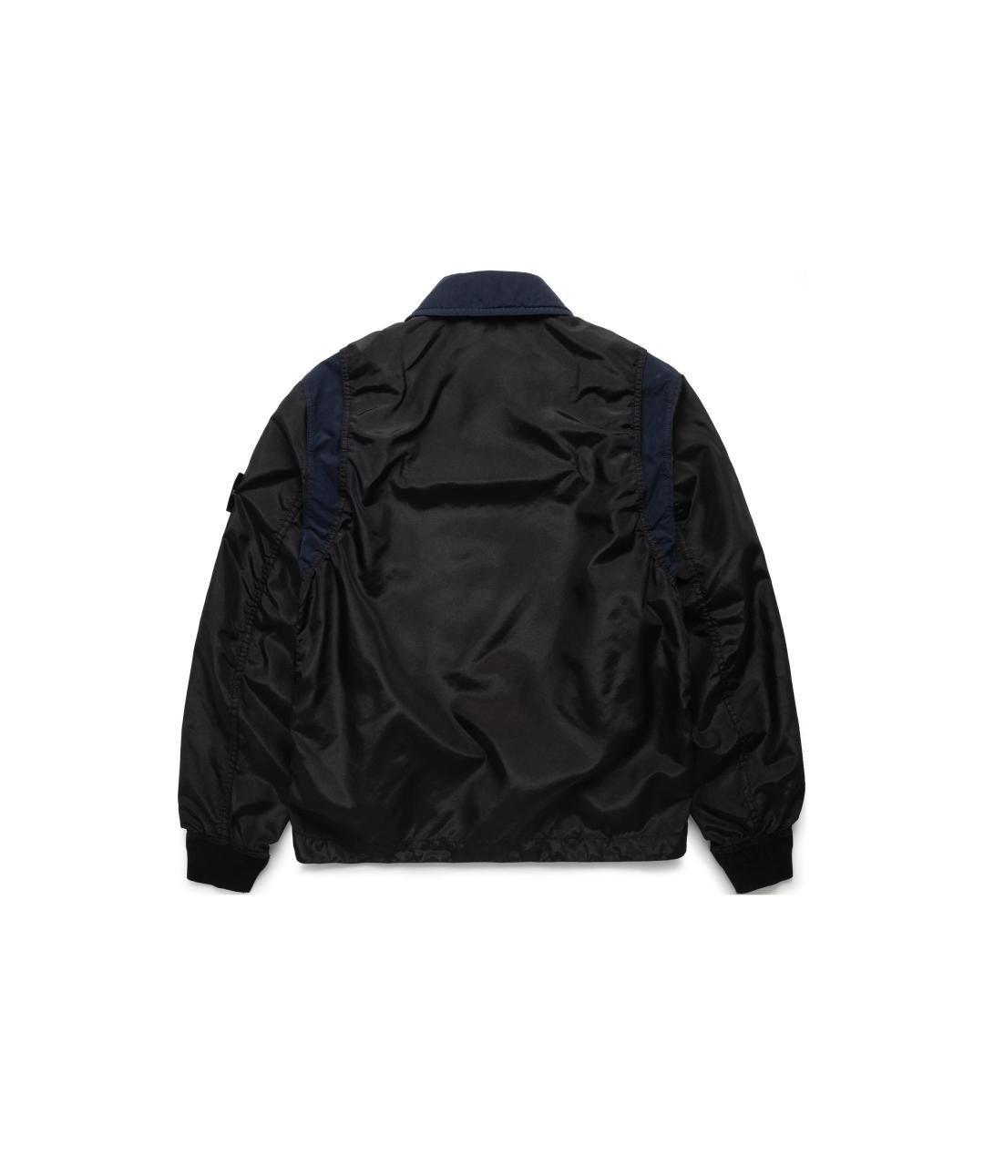 STONE ISLAND Темно-синяя куртка, фото 2