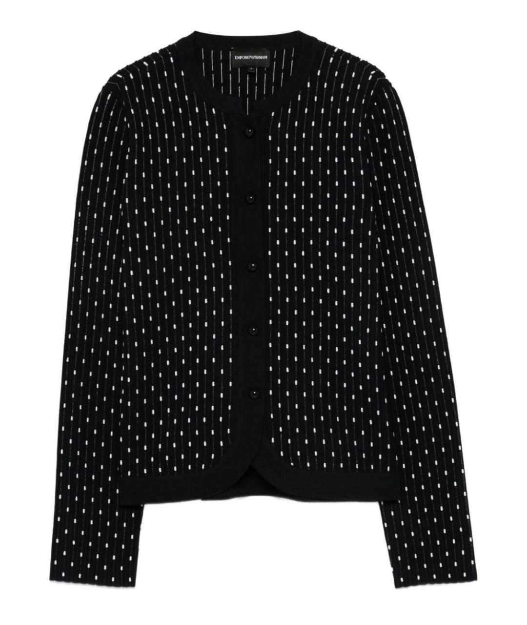 EMPORIO ARMANI Синий вискозный кардиган, фото 1
