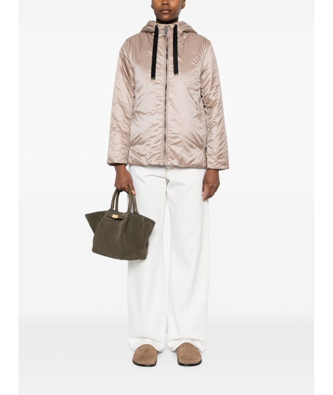 MAX MARA Бежевая куртка, фото 5
