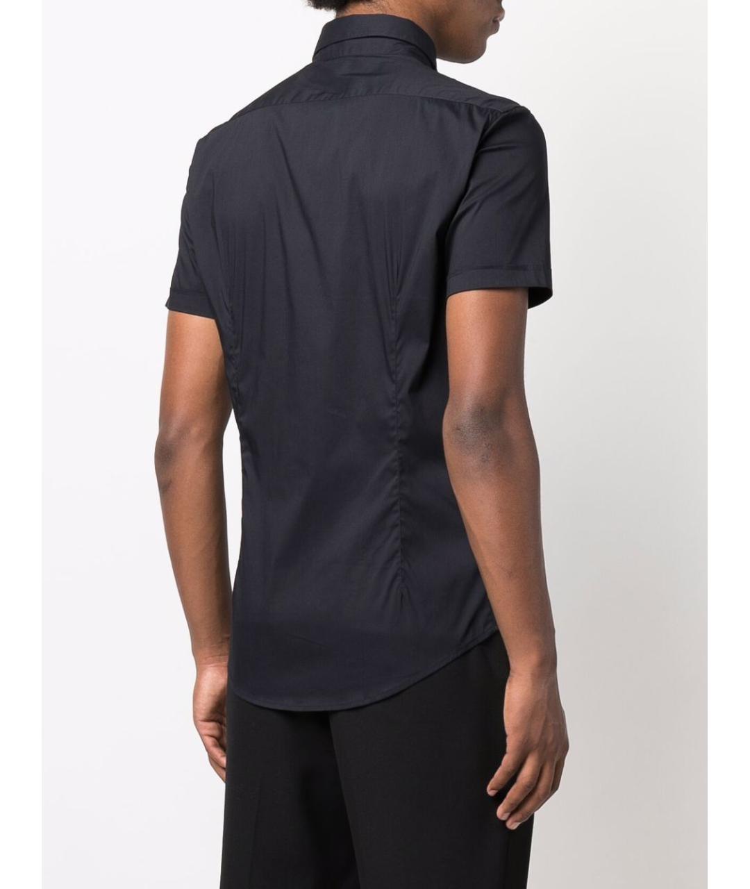 EMPORIO ARMANI Темно-синяя кэжуал рубашка, фото 4