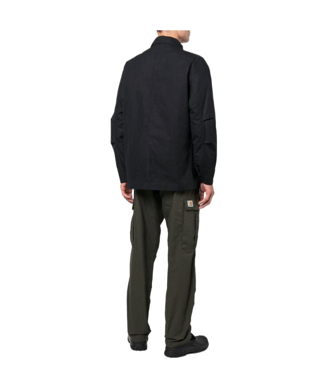 STONE ISLAND Черная куртка, фото 3