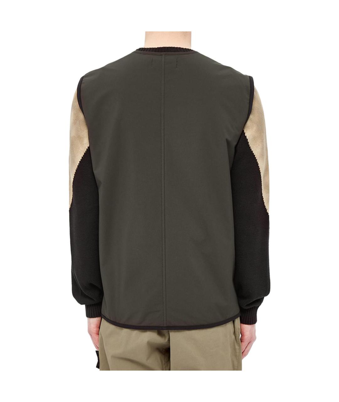 STONE ISLAND Черный жилет, фото 3