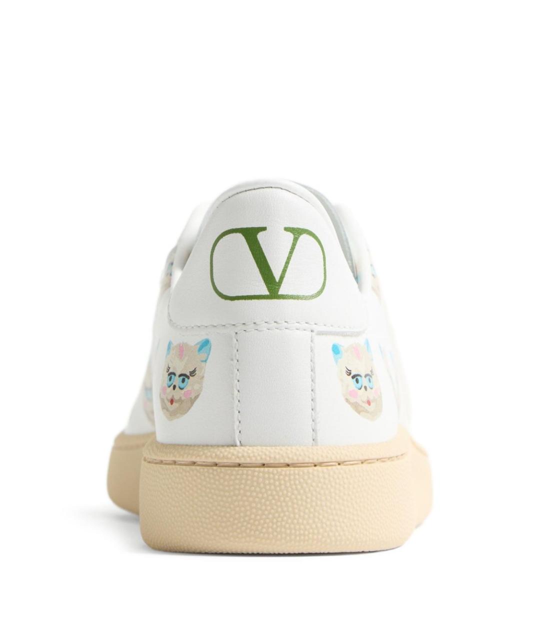 VALENTINO Мульти кожаные кеды, фото 5