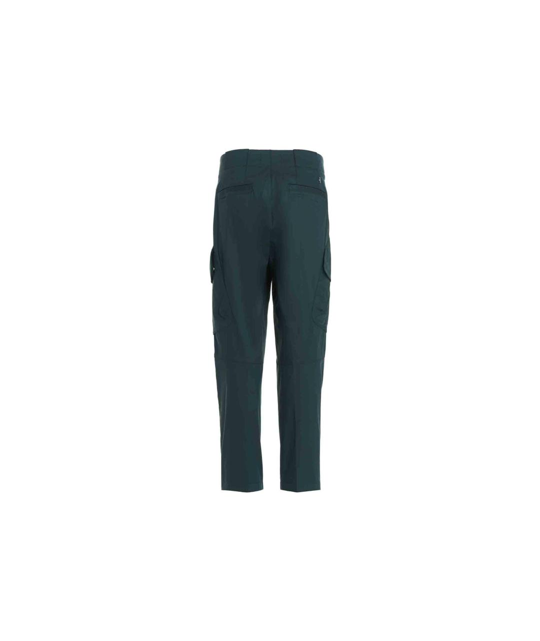 STONE ISLAND Зеленые классические брюки, фото 2