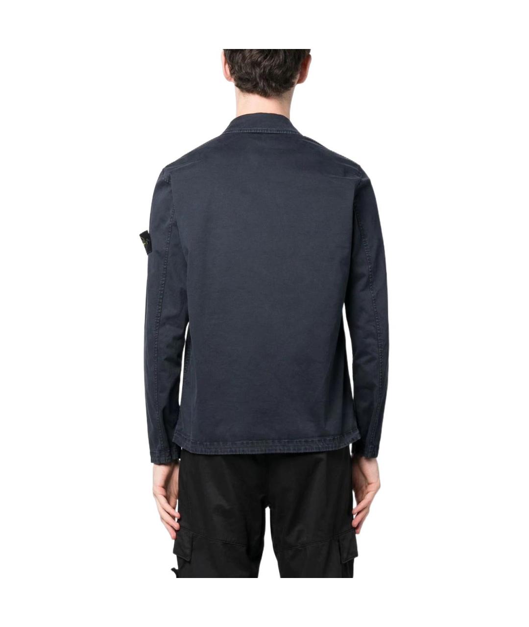 STONE ISLAND Синяя куртка, фото 3