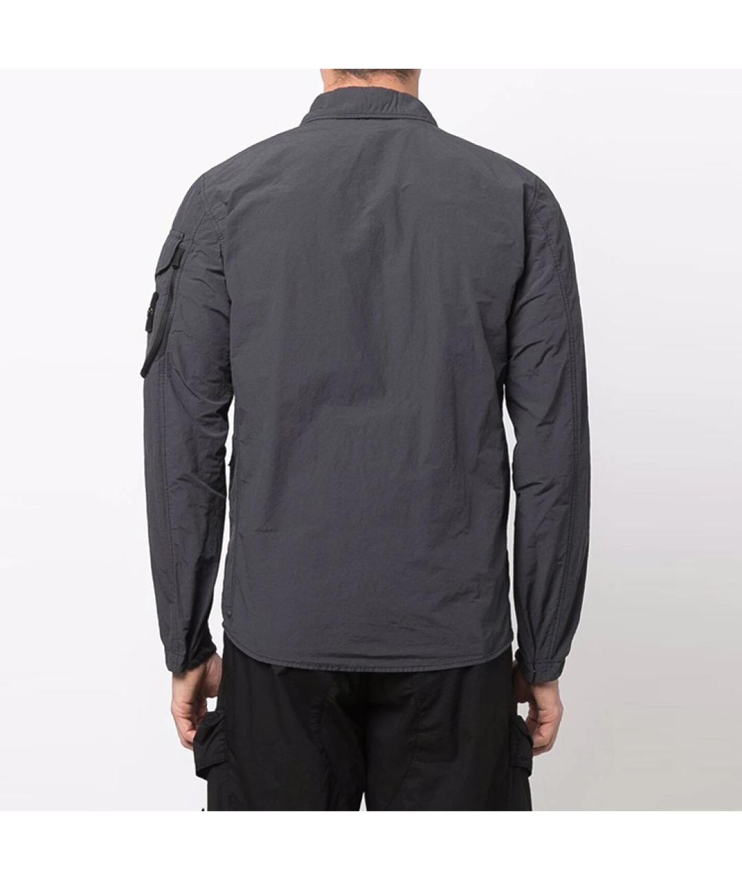 STONE ISLAND Черная куртка, фото 2