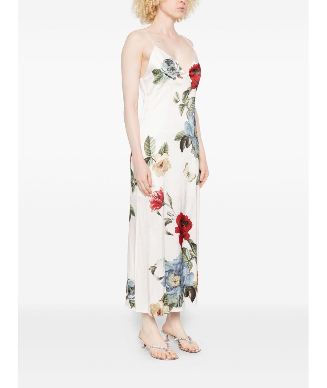 ALICE+OLIVIA Мульти вискозное платье, фото 3