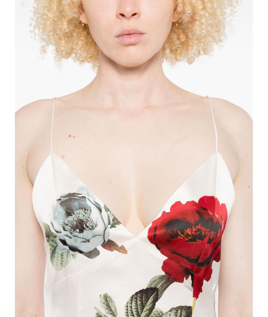 ALICE+OLIVIA Мульти вискозное платье, фото 2