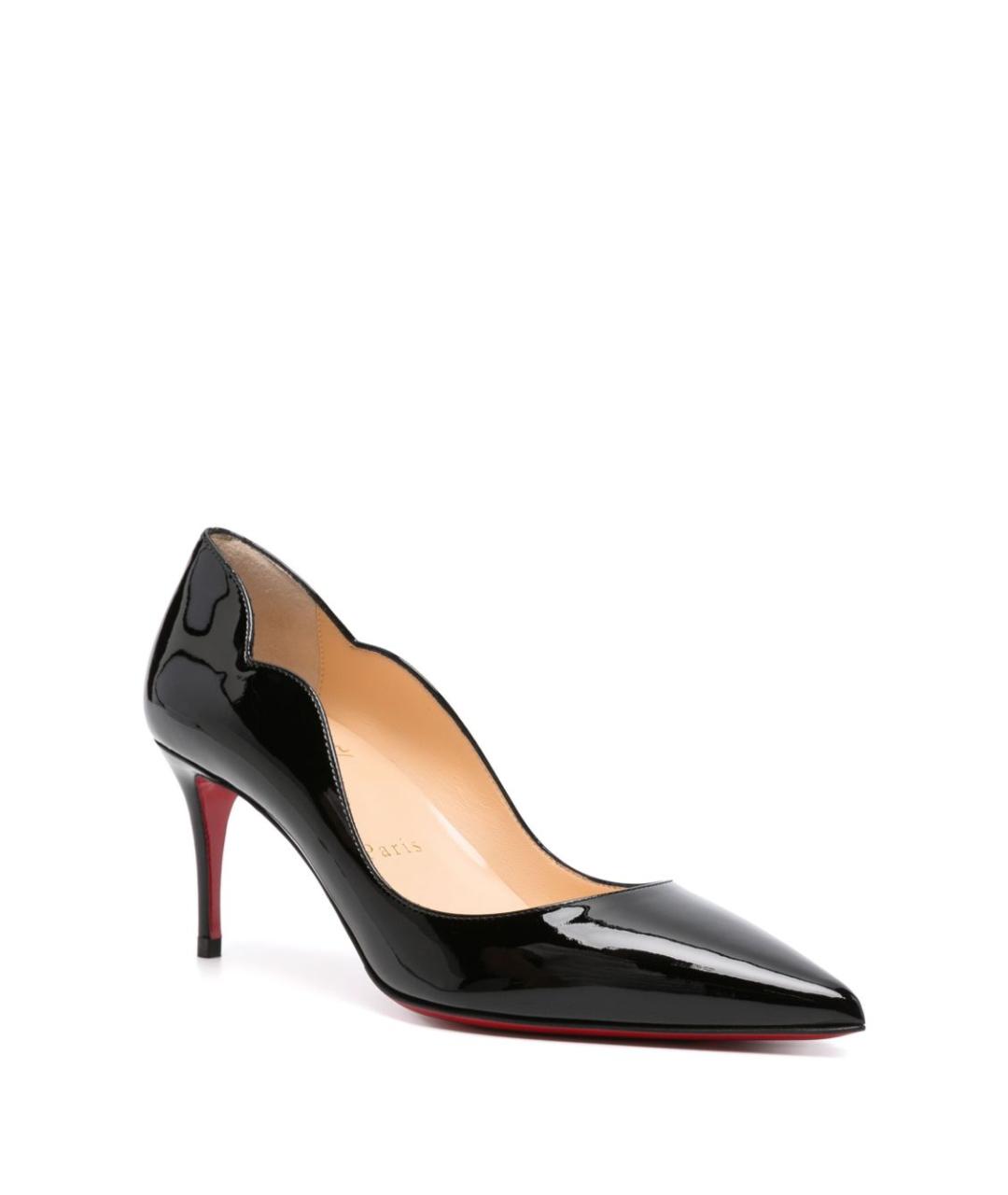 CHRISTIAN LOUBOUTIN Черные туфли из лакированной кожи, фото 2