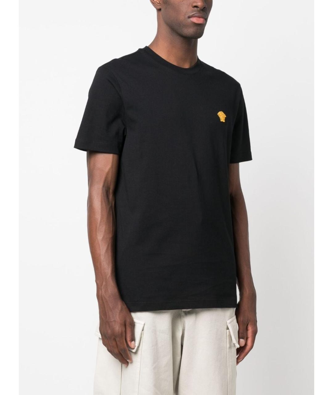 VERSACE Черная футболка, фото 5