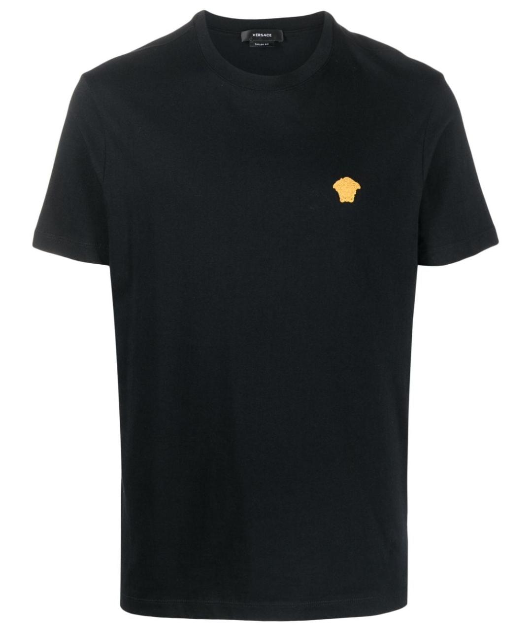 VERSACE Черная футболка, фото 1