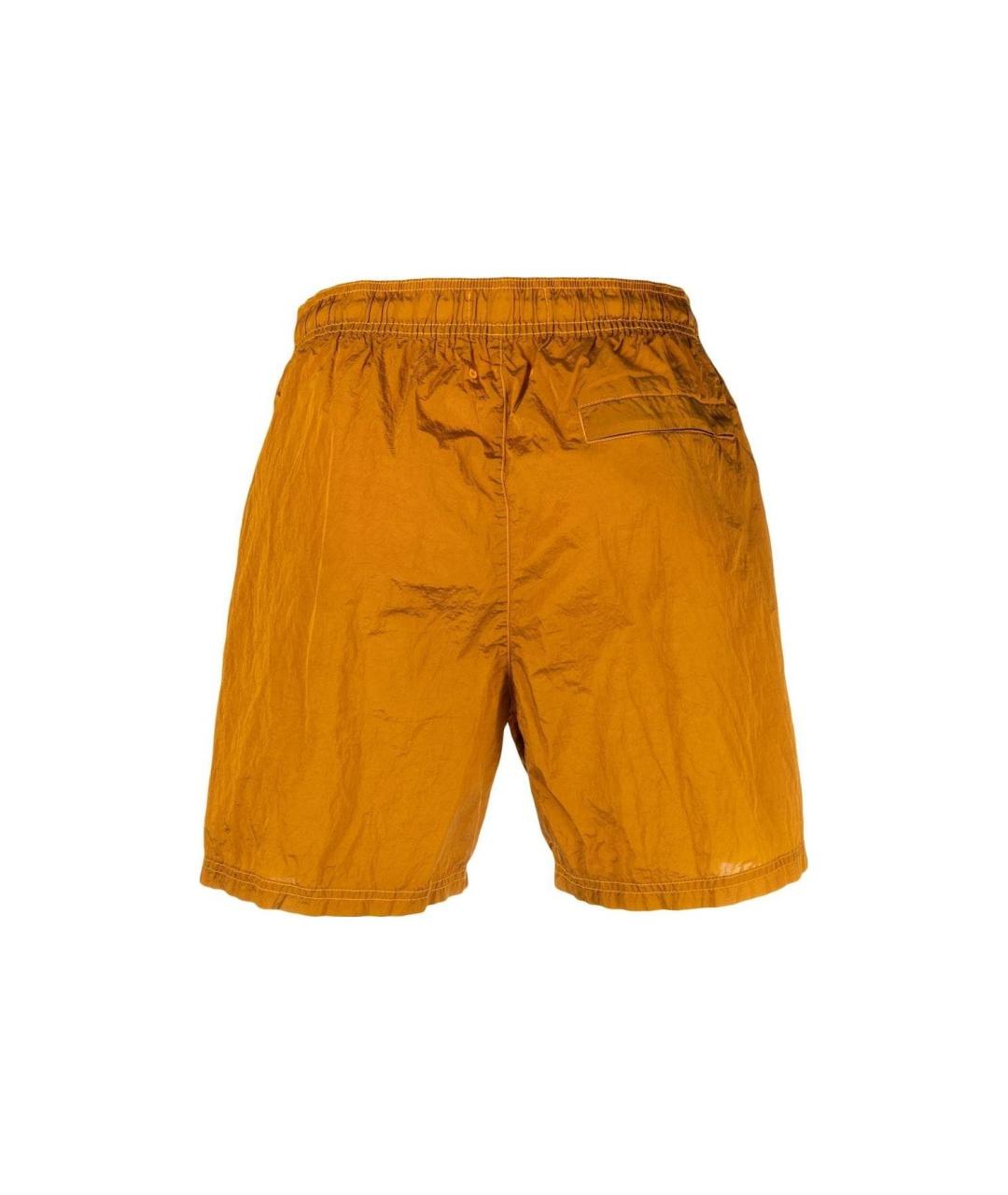 STONE ISLAND Оранжевое шорты, фото 2