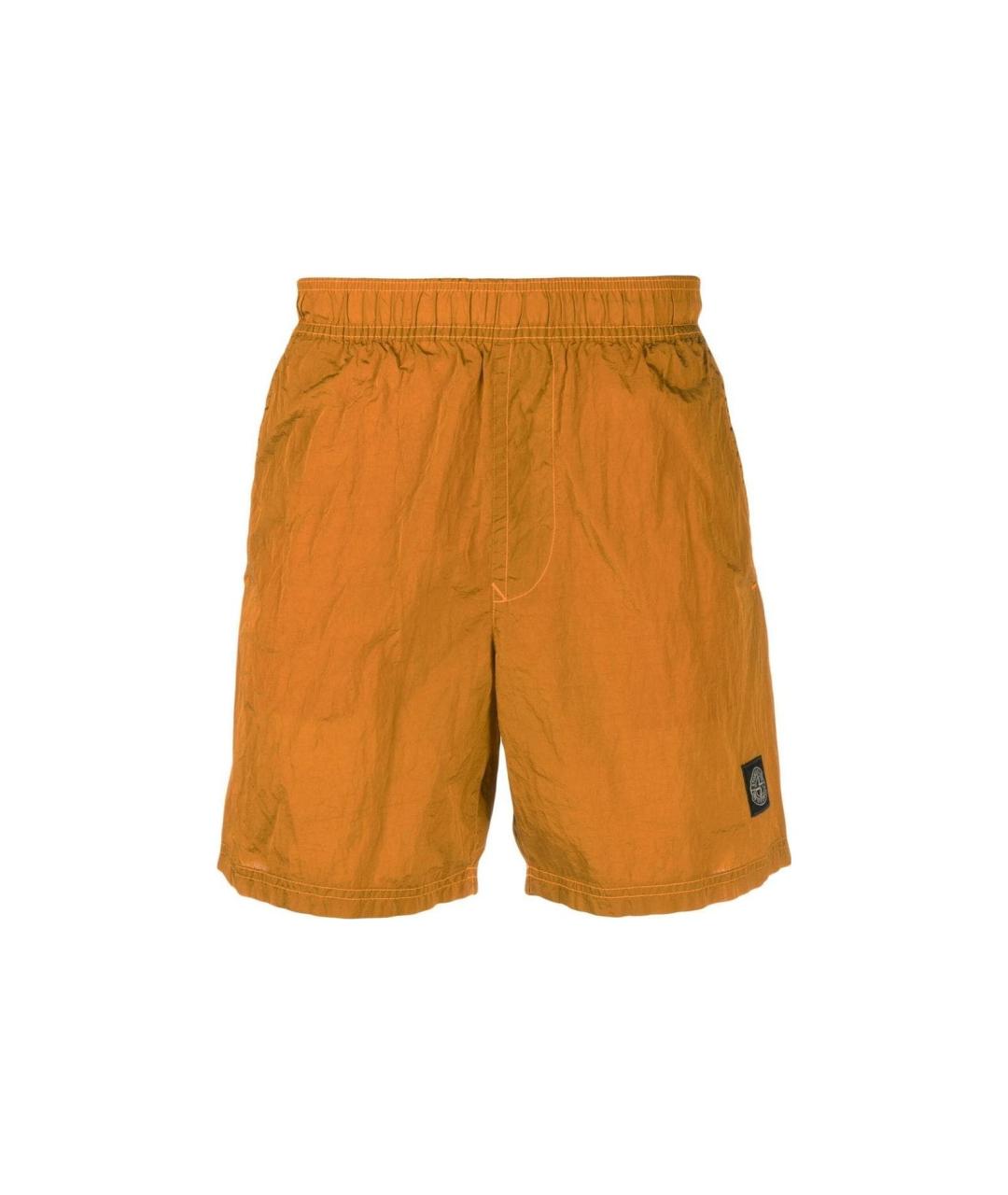 STONE ISLAND Оранжевое шорты, фото 1