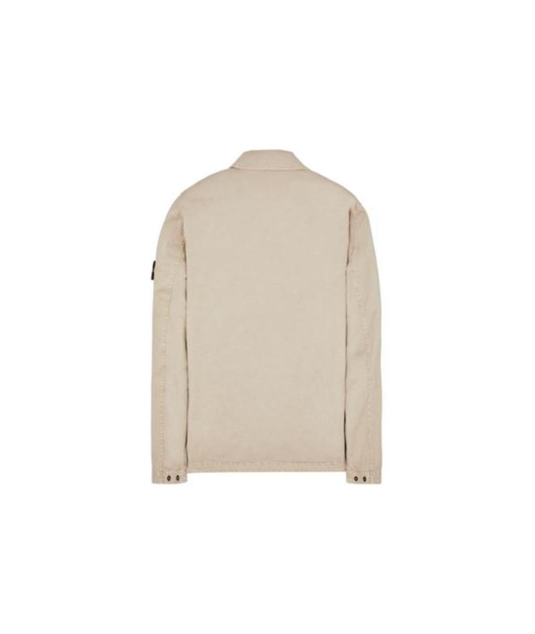 STONE ISLAND Бежевая куртка, фото 2