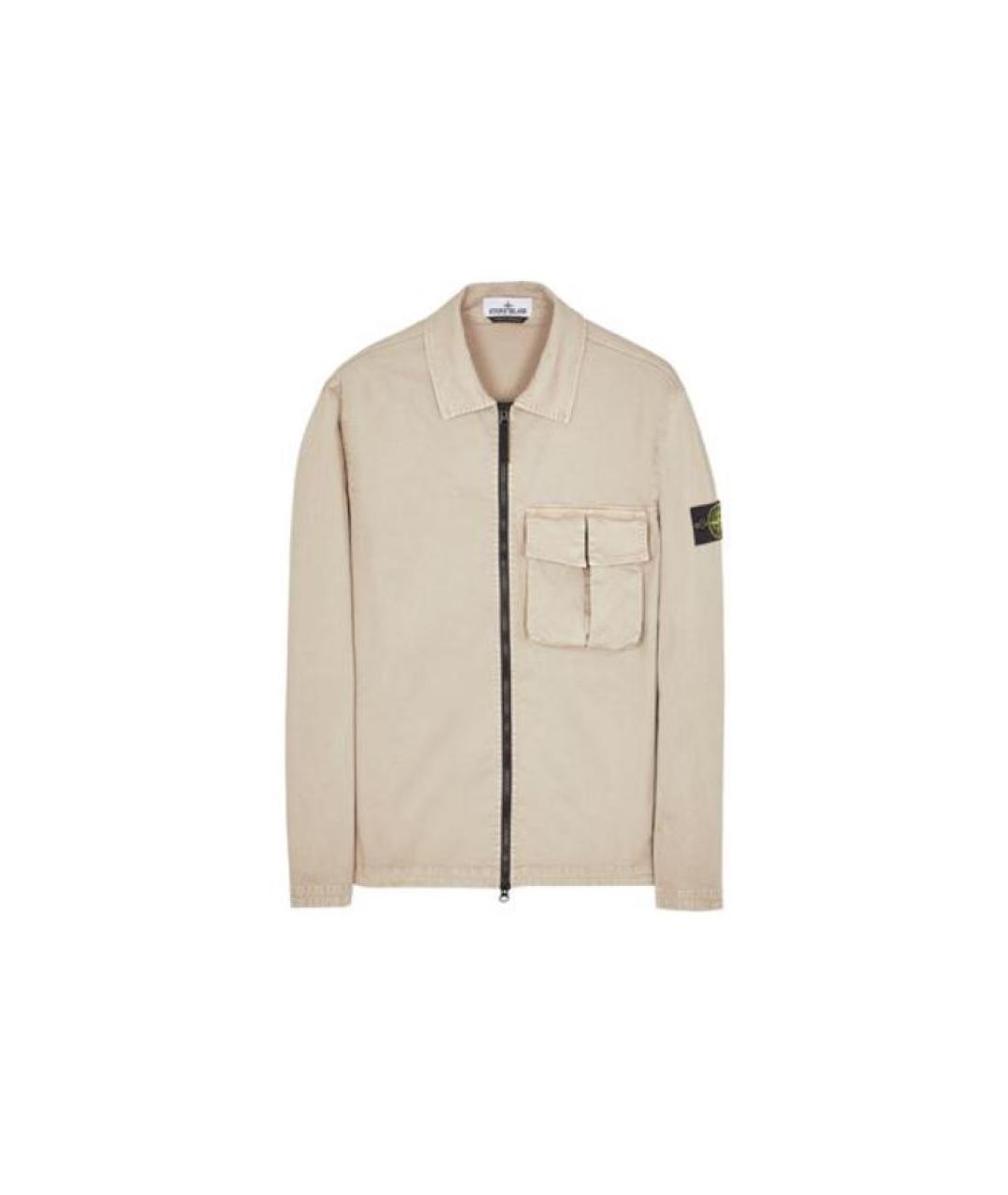 STONE ISLAND Бежевая куртка, фото 1