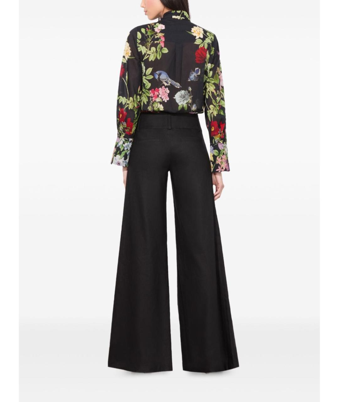 ALICE+OLIVIA Мульти хлопковая рубашка, фото 4