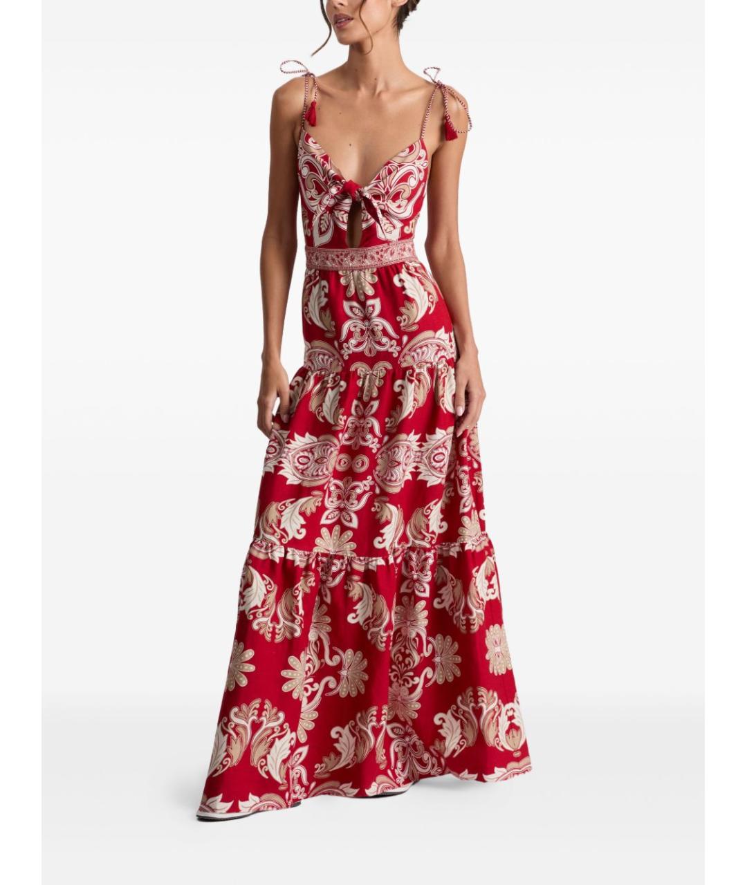 ALICE+OLIVIA Красный сарафан, фото 3
