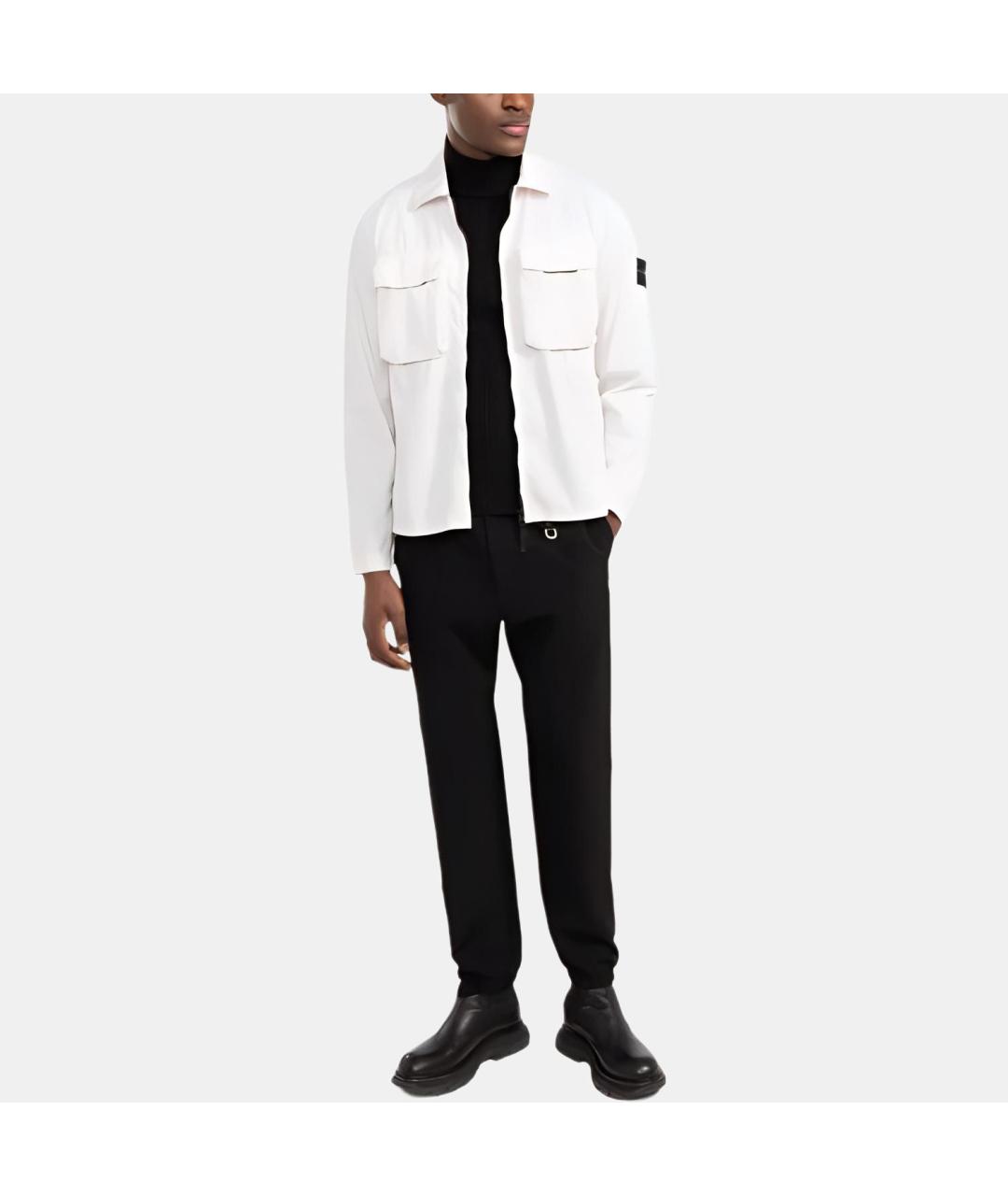 STONE ISLAND Белая куртка, фото 2